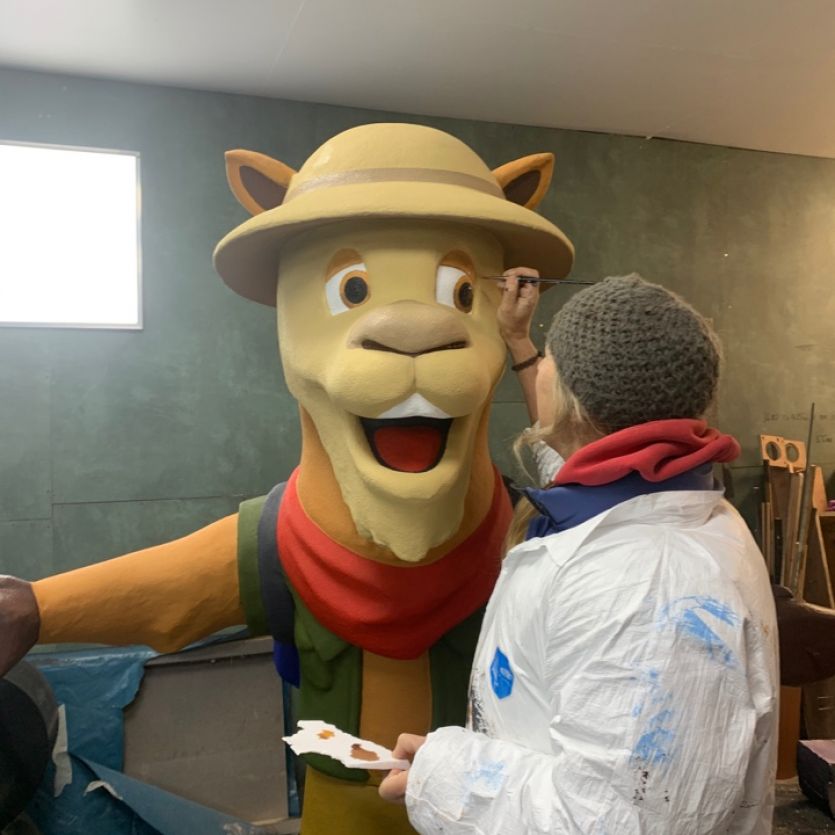 Life size 3d model Creeky