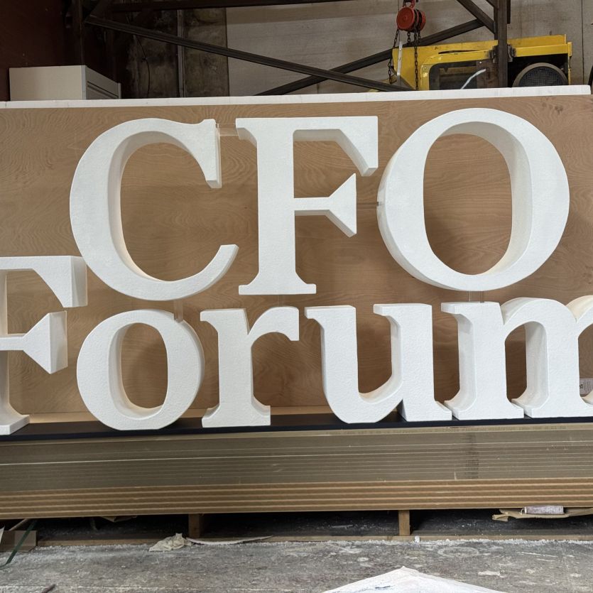 CFO FORUM large 3d letters 