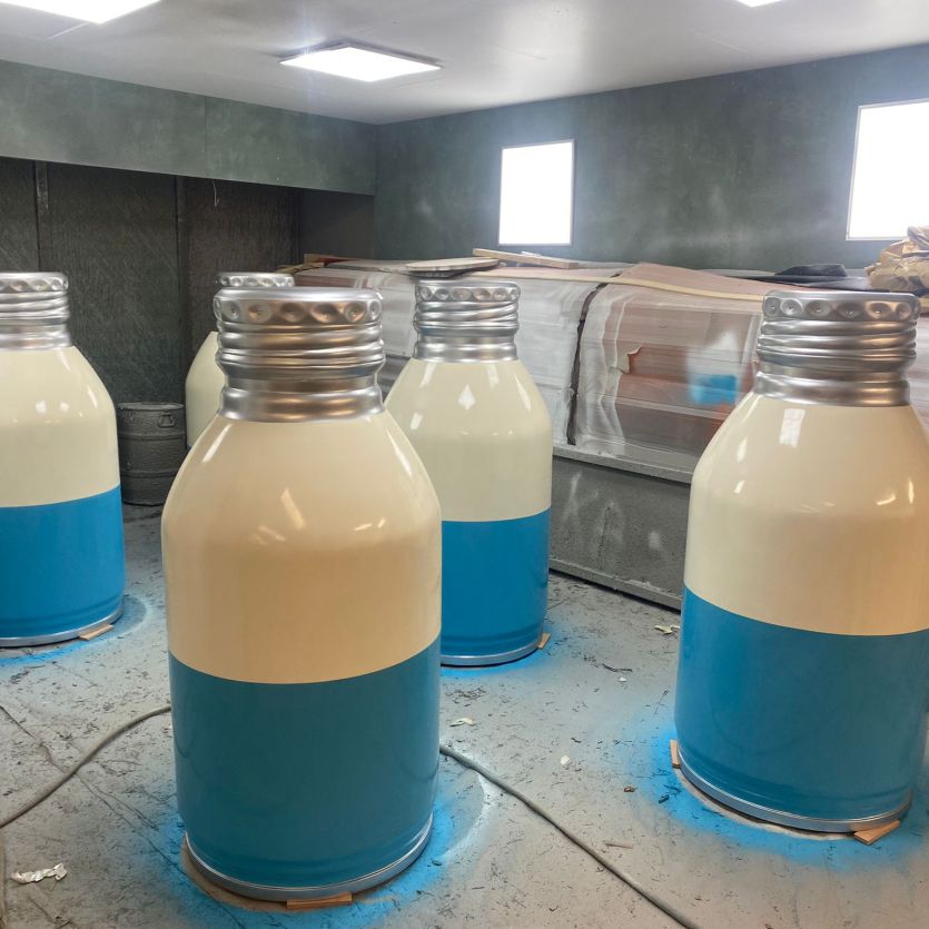 Giant Iced coffee bottle cans