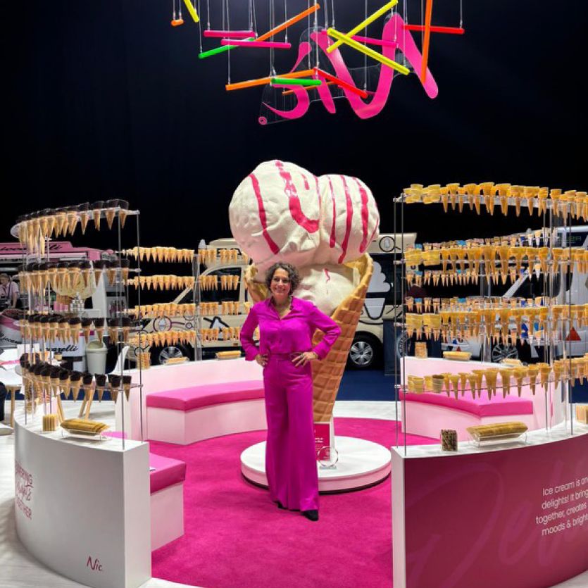 Large ice cream prop