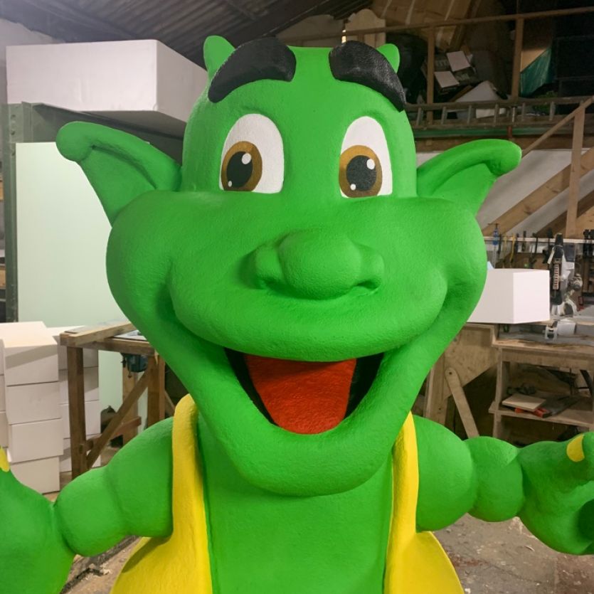 Swampy - Life size 3d model