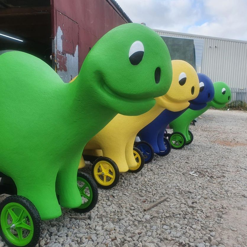 Cyclesaurus project Cornwall Tour of Britain 