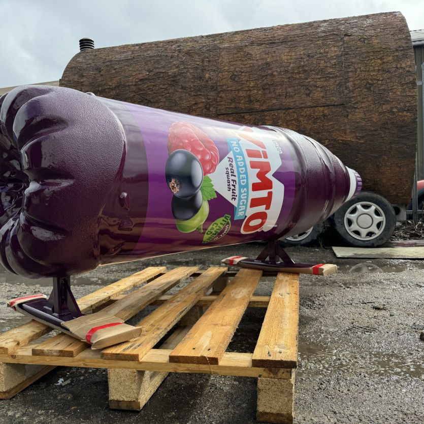 Large vimto bottle prop 