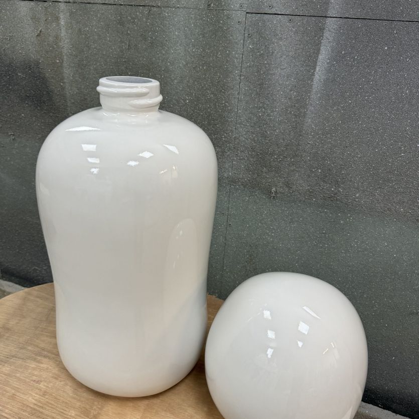 Ceramic effect custom bottle prop 