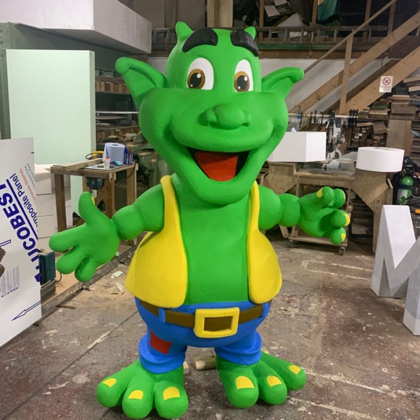 Swampy - Life size 3d model 