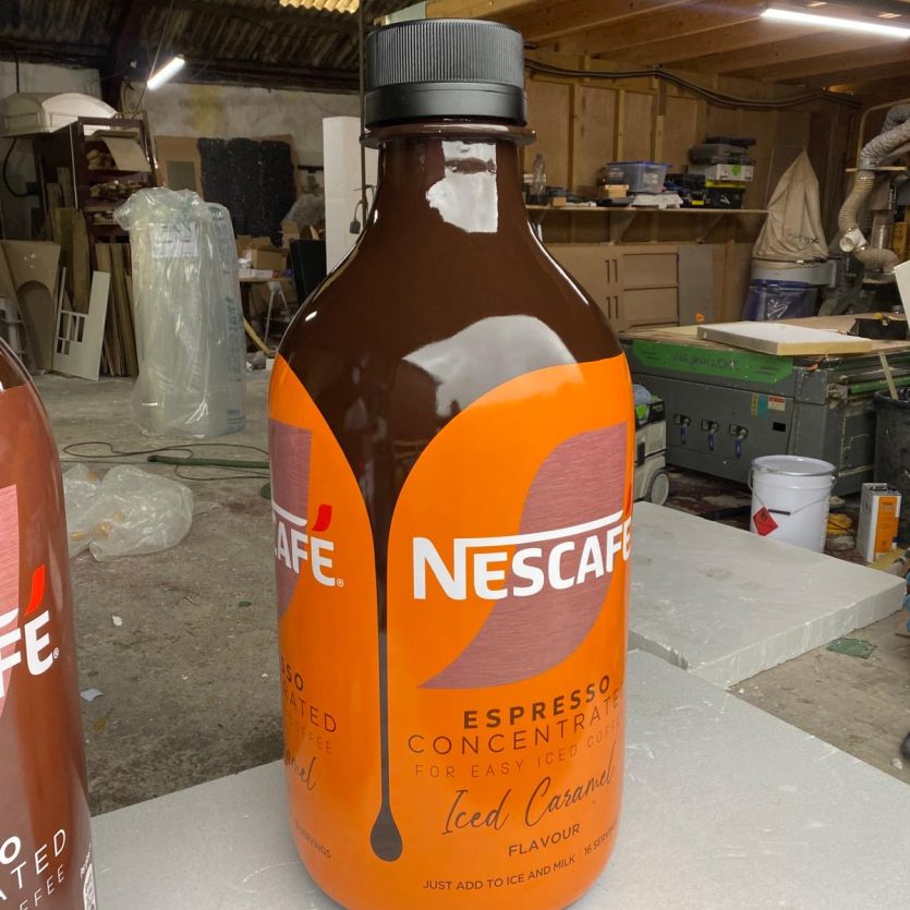 Large Nescafe bottle