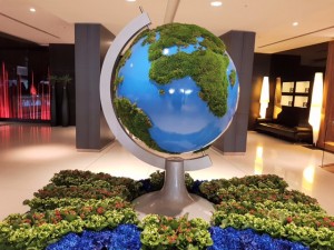 large globe prop