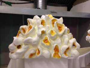 Giant Popcorn produced for Candy cloud installation