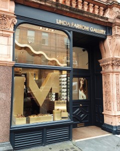 Special window display - Linda Farrow
