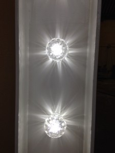 1.20m light up letters - led fairground lightbulbs