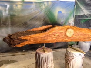drift wood replica in the making