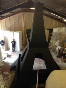 5m high College ball prop