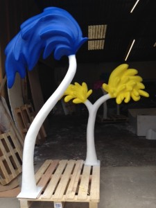 Dr Seuss themed interior