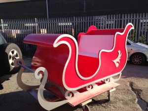 Santas sleigh National trust