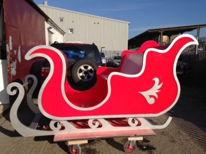 Santas sleigh National trust