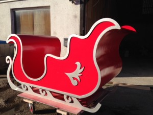 Santas sleigh National trust