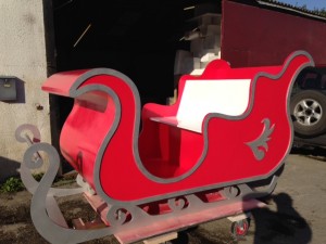 Santas sleigh National trust