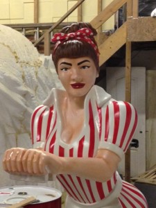 Retro style 3d model Sam's Cornwall