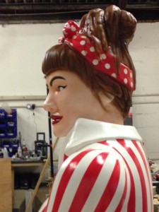 Retro style 3d model Sam's Cornwall