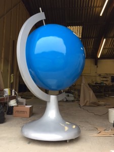giant globe prop