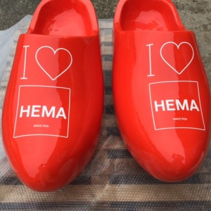 1m Dutch clogs we created for special display