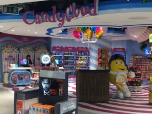 Finished project installed at destination in Candy Cloud - Dublin Airport