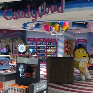 Finished project installed at destination in Candy Cloud - Dublin Airport