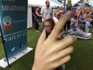 Giant props at play fest 2015