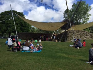 Giant props at play fest 2015