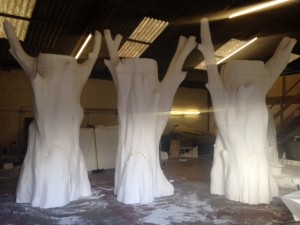 Artificial trees in the making