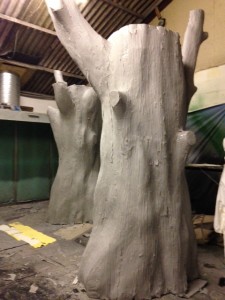 Artificial trees in the making