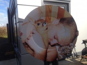 giant dinner plates