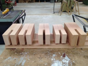 Bespoke window display elements : we created an oversized mannequin hand