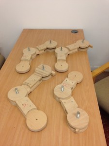 Bespoke window display elements : we created an oversized mannequin hand