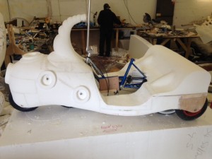 Dr Seuss bike in the making