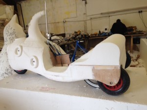 Dr Seuss bike in the making