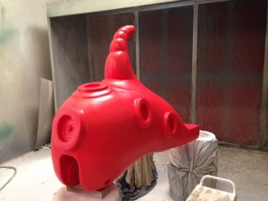 Dr Seuss bike in the making