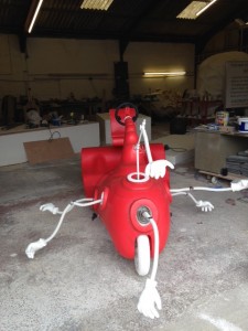 Dr Seuss bike in the making
