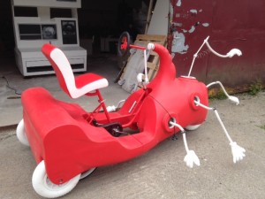 Dr Seuss bike in the making