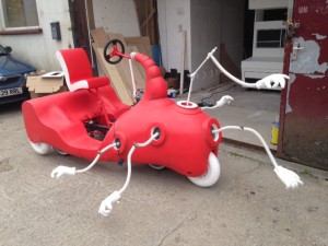 Dr Seuss bike in the making