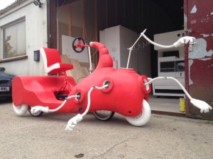 Dr Seuss bike in the making