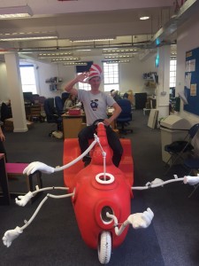 Dr Seuss bike in the making