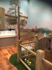 Westfield shopping centre Disney family room props