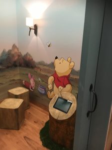 Westfield shopping centre Disney family room props