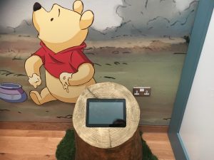 Westfield shopping centre Disney family room props