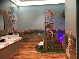 Westfield shopping centre Disney family room props