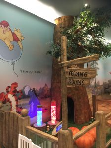 Westfield shopping centre Disney family room props