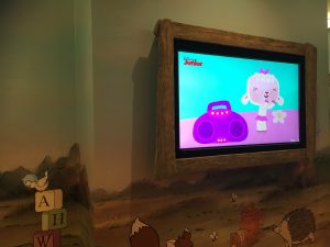 Westfield shopping centre Disney family room props
