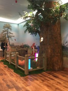 Westfield shopping centre Disney family room props