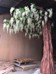 Artificial Wisteria tree